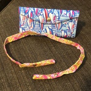 Lilly Pulitzer Sunglasses Case and Strap